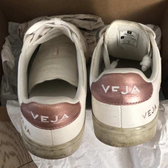 Veja Campo Women’s sneaker in pink accent colour - Picture 4 of 7